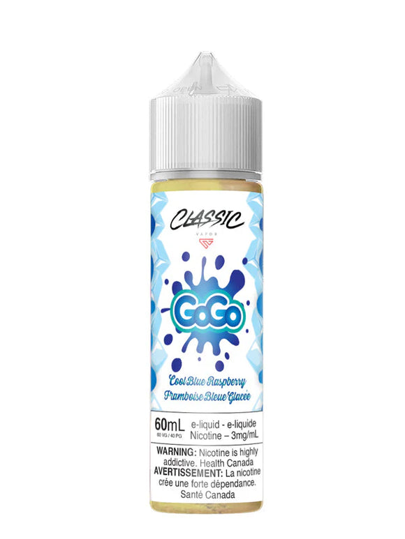 GOGO JUICE </BR> COOL BLUE RASPBERRY