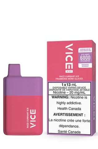 VICE BOX </BR> RAZZ CURRANT ICE