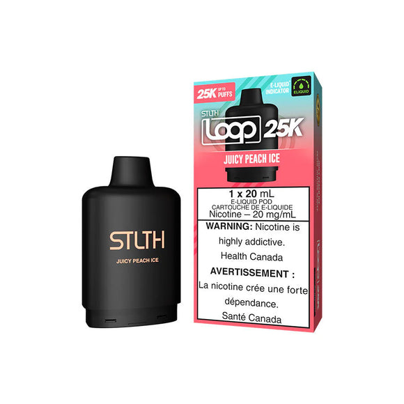 STLTH LOOP 25K POD </br> JUICY PEACH ICE