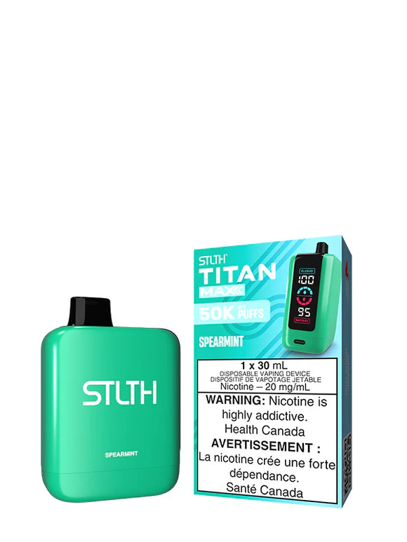 STLTH TITAN MAX </br> SPEARMINT