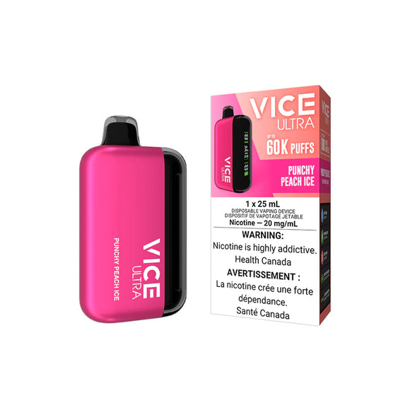 VICE ULTRA </BR> PUNCHY PEACH ICE