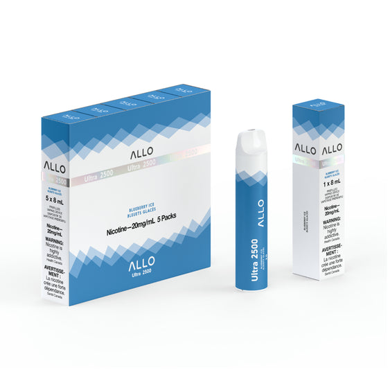 ALLO 2500 </BR> BLUEBERRY ICE