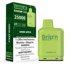 LEVEL X DRIP'N BOOST G2 </BR> GREEN APPLE (DSL)