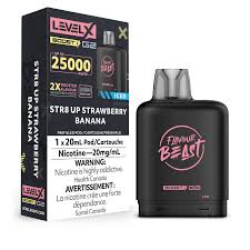 LEVEL X FB BOOST G2 </BR> STRAW BANANA ICED