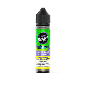 FLAVOUR BEAST SALT 60ML  </BR> SOUR BLUEBERRY ICED