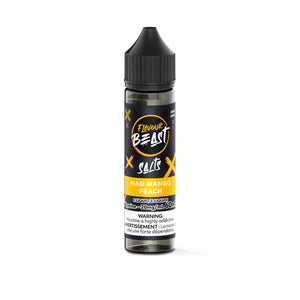 FLAVOUR BEAST SALT 60ML  </BR> MAD MANGO PEACH