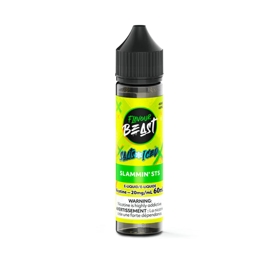 FLAVOUR BEAST SALT 60ML  </BR> SLAMMIN STS ICED