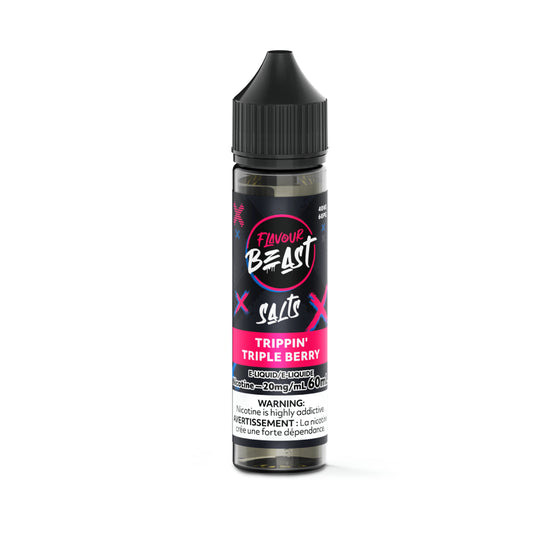 FLAVOUR BEAST SALT 60ML  </BR> TRIPLE BERRY