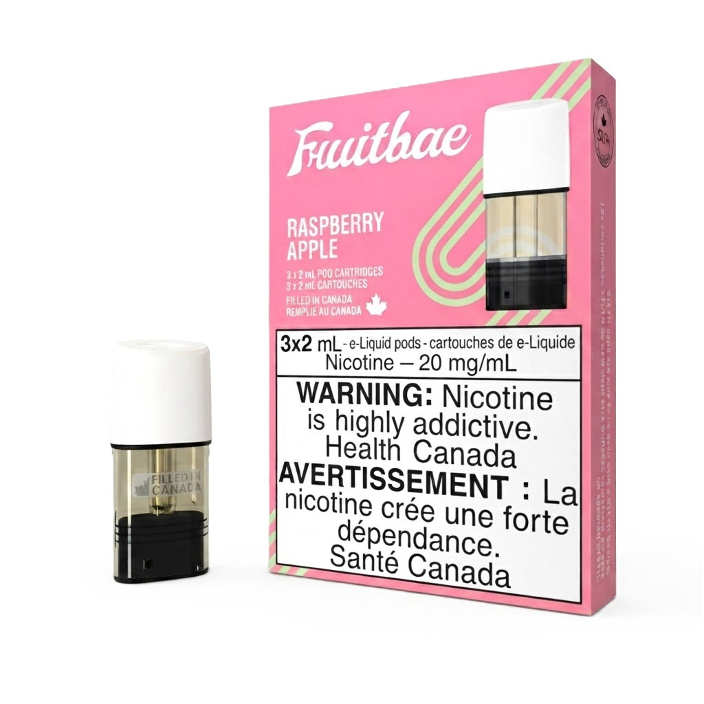 FRUITBAE - RASPBERRY SOUR APPLE PODS