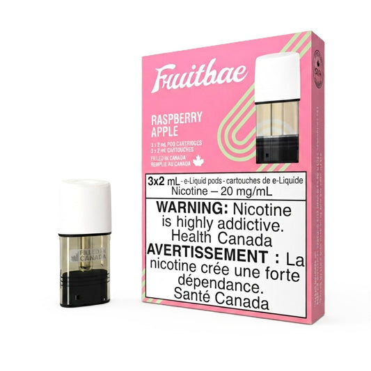 FRUITBAE - RASPBERRY SOUR APPLE PODS