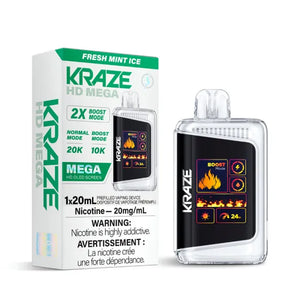 KRAZE HD MEGA </BR> FRESH MINT