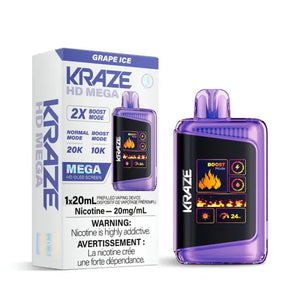 KRAZE HD MEGA </BR> GRAPE ICE