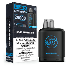 LEVEL X FB BOOST G2 </BR> BOSS BLUEBERRY ICED